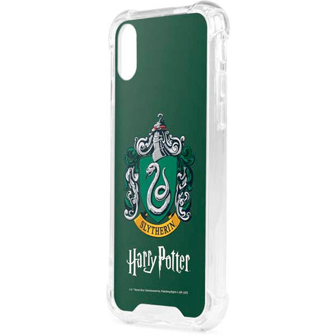 Wizarding World Harry Potter Slytherin House Crest iPhone XS Clear Case