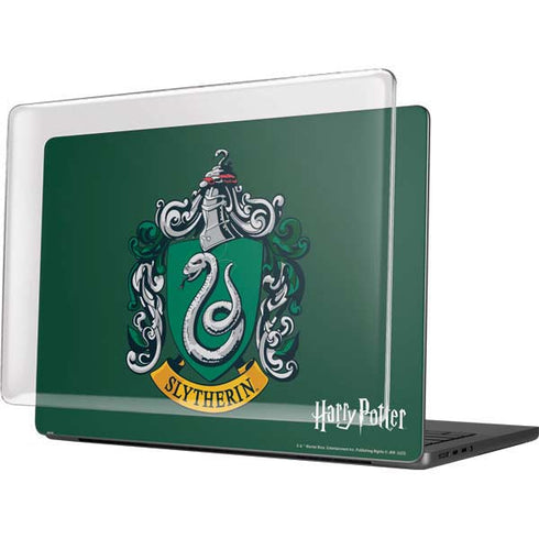 Wizarding World Harry Potter Slytherin House Crest MacBook Pro 14in (2021-24) Case plus Skin