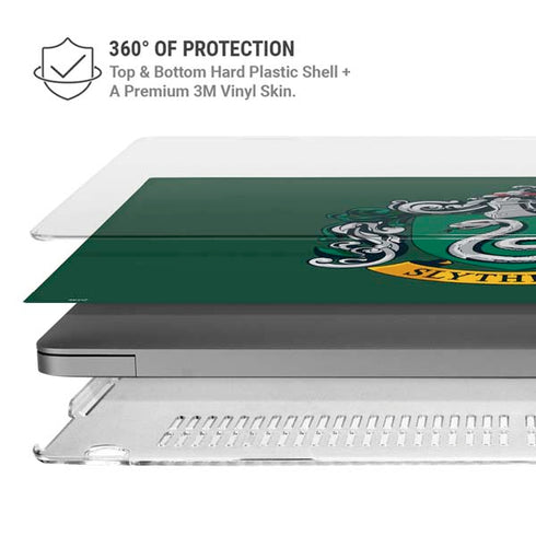Wizarding World Harry Potter Slytherin House Crest MacBook Cases