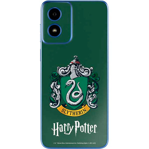 Wizarding World Harry Potter Slytherin House Crest Moto G Play 4G (2024) Skin