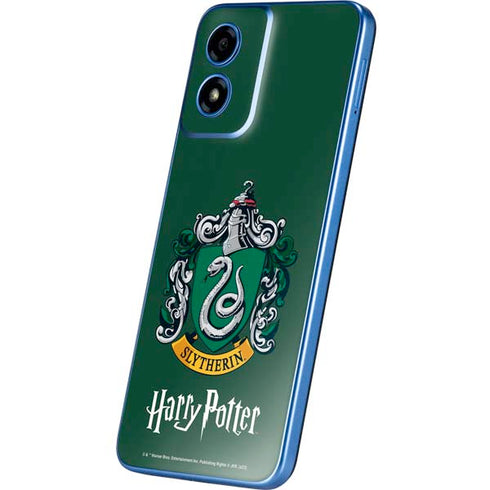 Wizarding World Harry Potter Slytherin House Crest Moto G Play 4G (2024) Skin