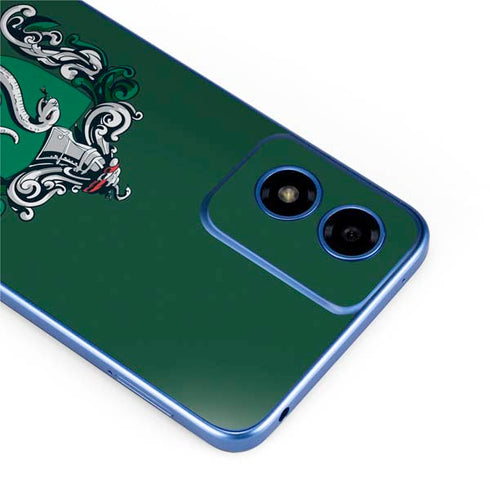 Wizarding World Harry Potter Slytherin House Crest Moto G Play 4G (2024) Skin