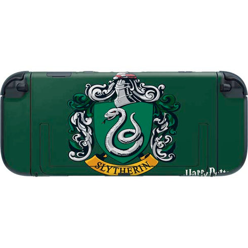 Wizarding World Harry Potter Slytherin House Crest Nintendo Switch 2 (2025) with Joy-Con Skin