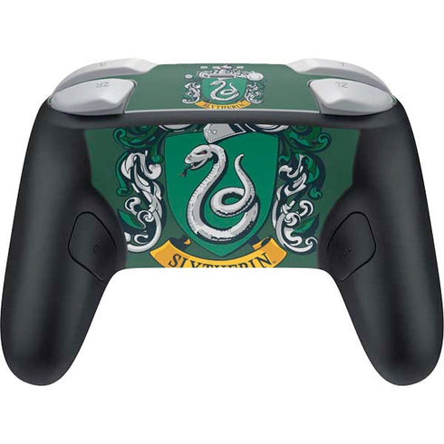 Wizarding World Harry Potter Slytherin House Crest Nintendo Switch 2 (2025) Pro Controller Skin