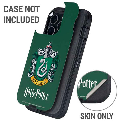Wizarding World Harry Potter Slytherin House Crest Otterbox Defender iPhone Skin