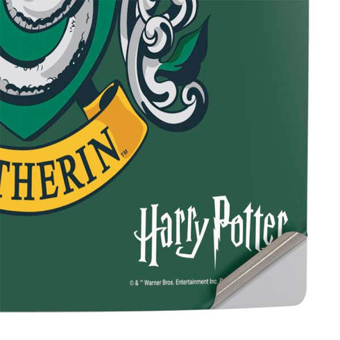 Wizarding World Harry Potter Slytherin House Crest PS5 Pro Console Skin