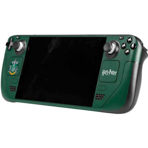 Wizarding World Harry Potter Slytherin House Crest Steam Deck Handheld Gaming Computer OLED Skin