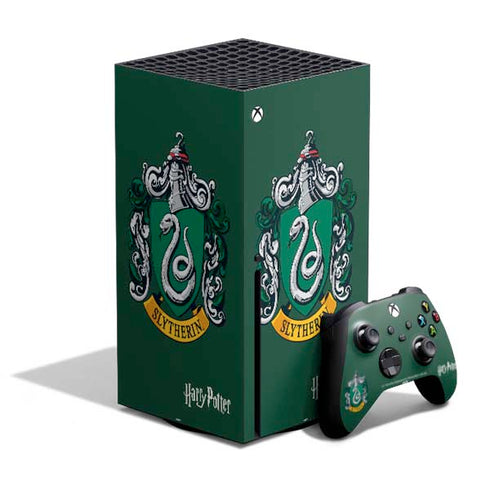 Wizarding World Harry Potter Slytherin House Crest Xbox Series X Skins
