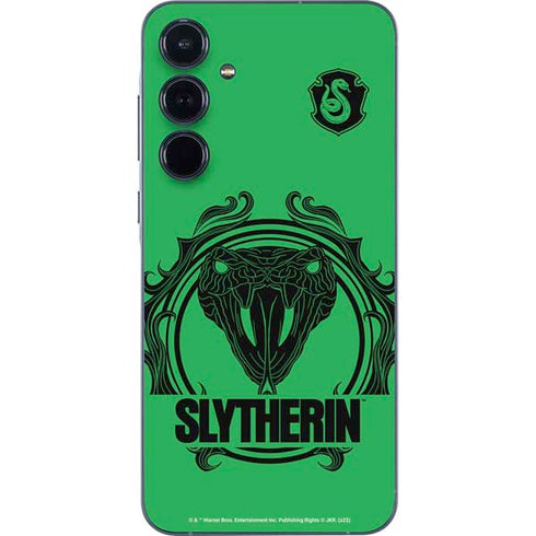 Wizarding Worlds Harry Potter Slytherin Illustration Galaxy A35 5G Skin