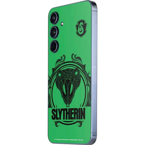 Wizarding Worlds Harry Potter Slytherin Illustration Galaxy A35 5G Skin