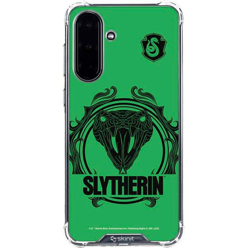 Wizarding Worlds Harry Potter Slytherin Illustration Galaxy A36 5G Clear Case