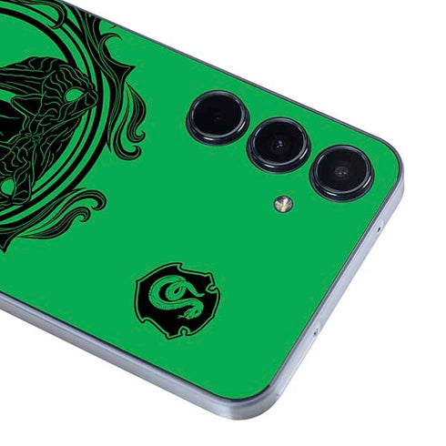 Wizarding Worlds Harry Potter Slytherin Illustration Galaxy A55 5G Skin