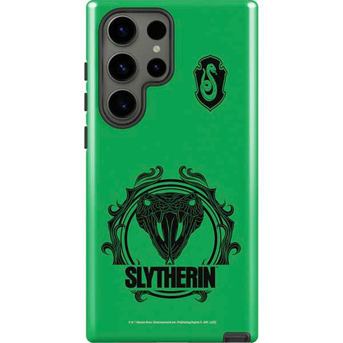 Wizarding Worlds Harry Potter Slytherin Illustration Galaxy S23 Ultra Pro Case