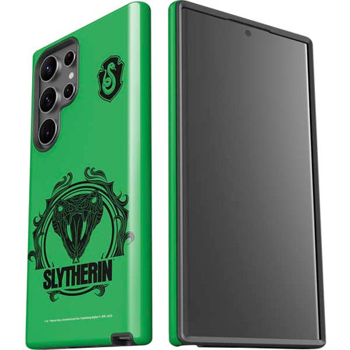 Wizarding Worlds Harry Potter Slytherin Illustration Galaxy S23 Ultra Pro Case