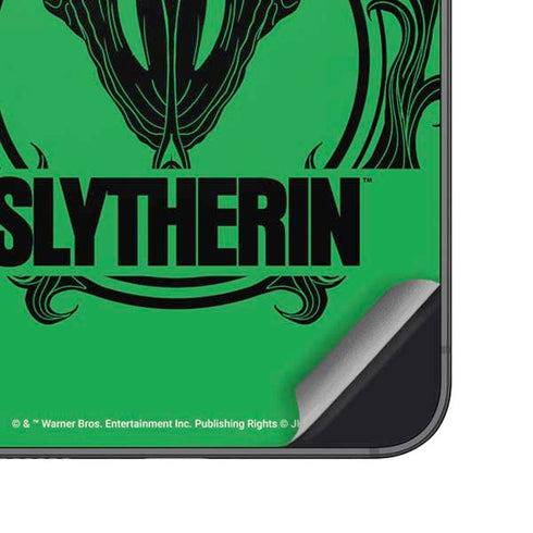 Wizarding Worlds Harry Potter Slytherin Illustration Galaxy S25 Plus Skin