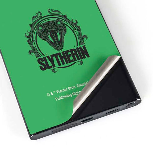 Wizarding Worlds Harry Potter Slytherin Illustration Galaxy S24 Ultra Skin