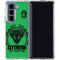 Wizarding Worlds Harry Potter Slytherin Illustration Galaxy Z Fold5 5G Clear Case