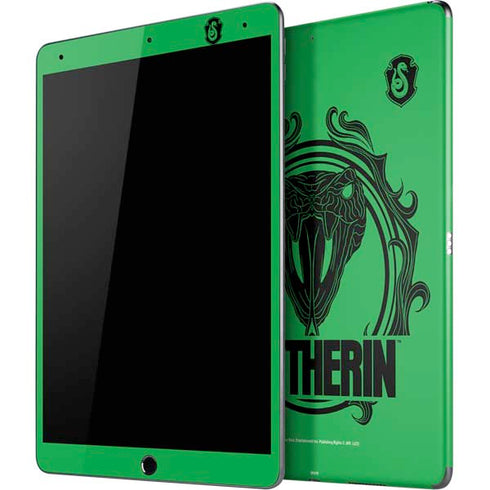 Wizarding Worlds Harry Potter Slytherin Illustration iPad Skins