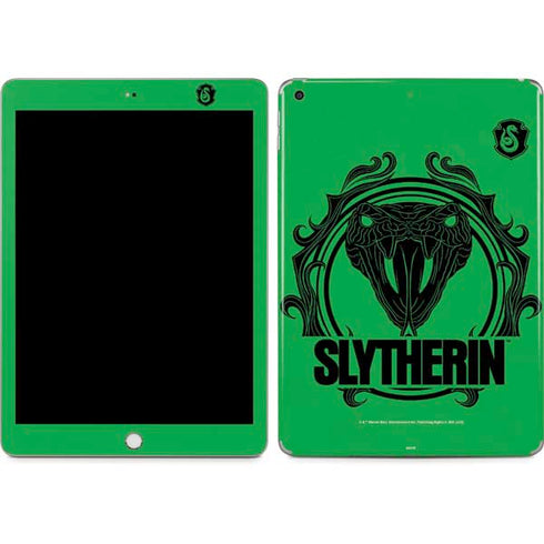 Wizarding Worlds Harry Potter Slytherin Illustration Apple iPad Skin