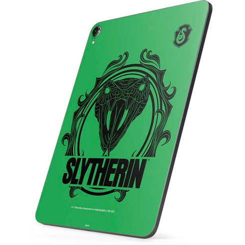 Wizarding Worlds Harry Potter Slytherin Illustration Apple iPad Pro Skin