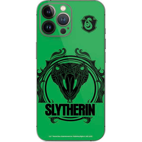 Wizarding Worlds Harry Potter Slytherin Illustration iPhone 15 Pro Max Skin