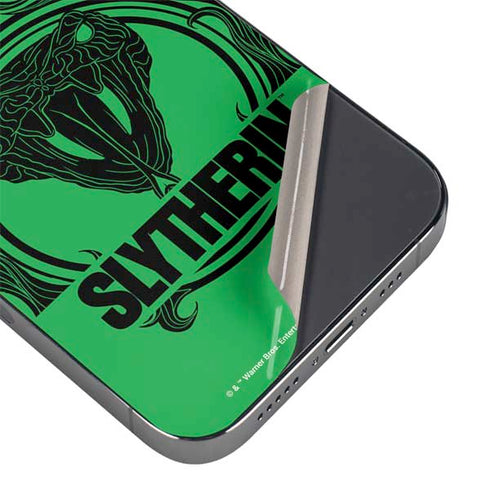 Wizarding Worlds Harry Potter Slytherin Illustration iPhone 15 Pro Max Skin