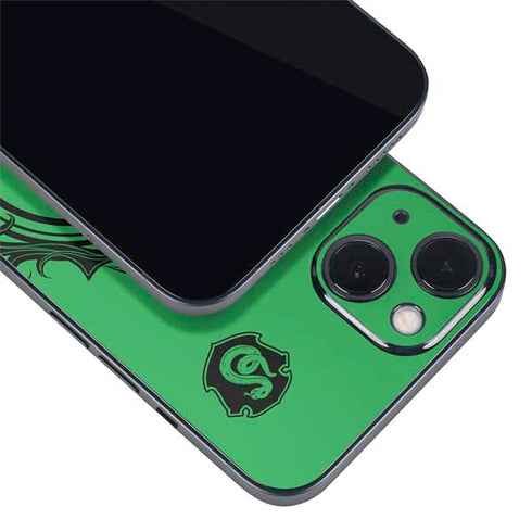 Wizarding Worlds Harry Potter Slytherin Illustration iPhone 15 Skin
