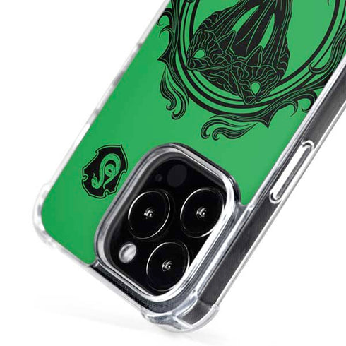 Wizarding Worlds Harry Potter Slytherin Illustration iPhone 16 Pro Max MagSafe Case
