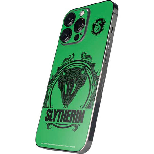 Wizarding Worlds Harry Potter Slytherin Illustration iPhone 16 Pro Max Skin