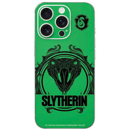 Wizarding Worlds Harry Potter Slytherin Illustration iPhone 16 Pro Skin