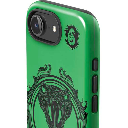 Wizarding Worlds Harry Potter Slytherin Illustration iPhone 16e Impact Case