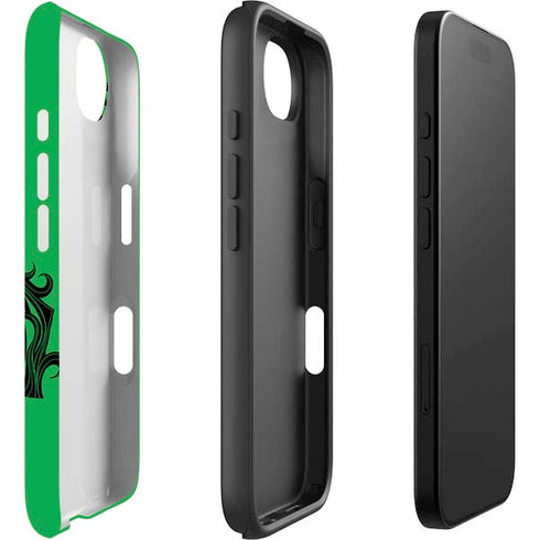 Wizarding Worlds Harry Potter Slytherin Illustration iPhone 16e Impact Case
