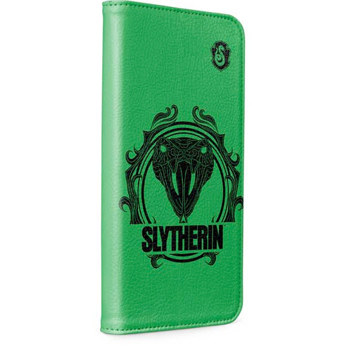 Wizarding Worlds Harry Potter Slytherin Illustration iPhone SE (2nd & 3rd Gen) Folio Case