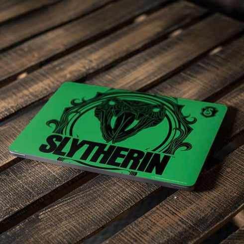 Wizarding Worlds Harry Potter Slytherin Illustration Apple MacBook Air Skin