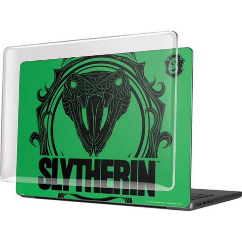 Wizarding Worlds Harry Potter Slytherin Illustration MacBook Pro 14in (2021-24) Case plus Skin