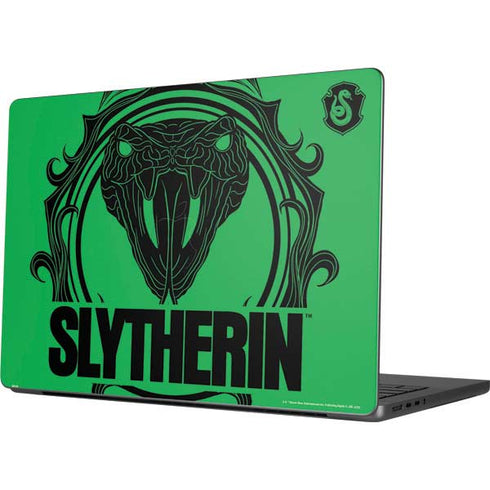 Wizarding Worlds Harry Potter Slytherin Illustration Apple MacBook Pro 14-inch Skin