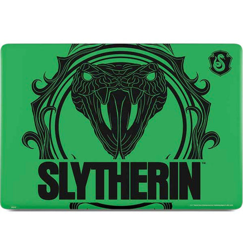 Wizarding Worlds Harry Potter Slytherin Illustration MacBook Skins
