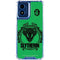Wizarding Worlds Harry Potter Slytherin Illustration Moto G Play 4G (2024) Clear Case