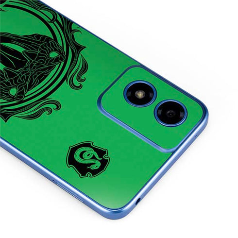 Wizarding Worlds Harry Potter Slytherin Illustration Moto G Play 4G (2024) Skin
