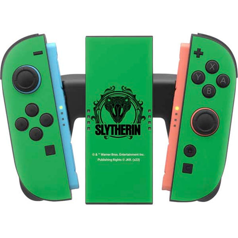 Wizarding Worlds Harry Potter Slytherin Illustration Nintendo Switch 2 (2025) Joy-Con Controller Skin
