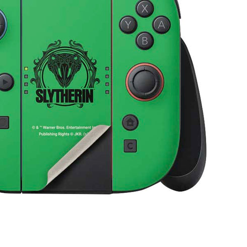 Wizarding Worlds Harry Potter Slytherin Illustration Nintendo Switch 2 (2025) Joy-Con Controller Skin