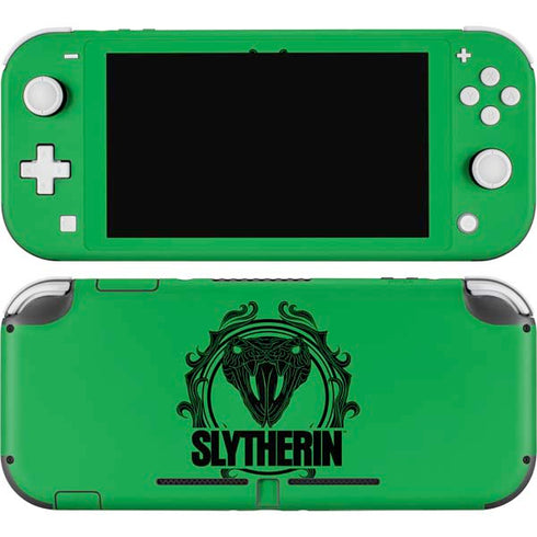 Wizarding Worlds Harry Potter Slytherin Illustration Nintendo Skins