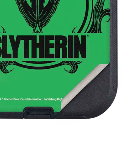Wizarding Worlds Harry Potter Slytherin Illustration Otterbox Defender iPhone Skin