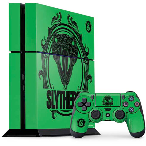 Wizarding Worlds Harry Potter Slytherin Illustration PlayStation PS4 Skins