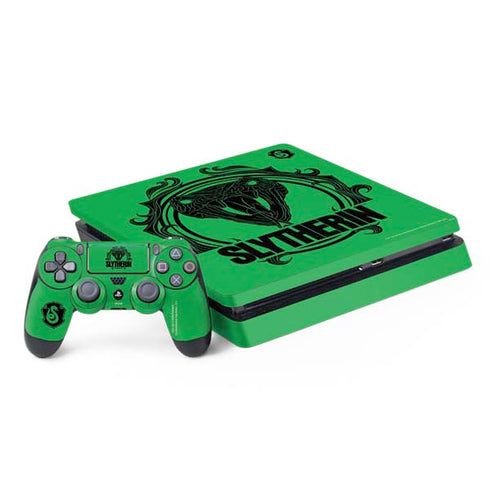 Wizarding Worlds Harry Potter Slytherin Illustration PlayStation PS4 Skins