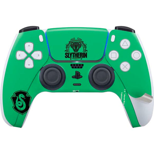 Wizarding Worlds Harry Potter Slytherin Illustration PS5 Pro Disk Bundle Skin