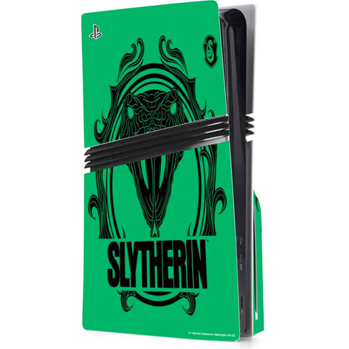 Wizarding Worlds Harry Potter Slytherin Illustration PlayStation PS5 Skins