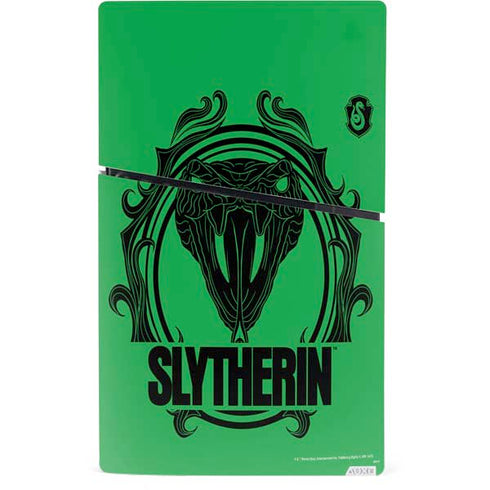 Wizarding Worlds Harry Potter Slytherin Illustration PS5 Slim Digital Edition Console Skin