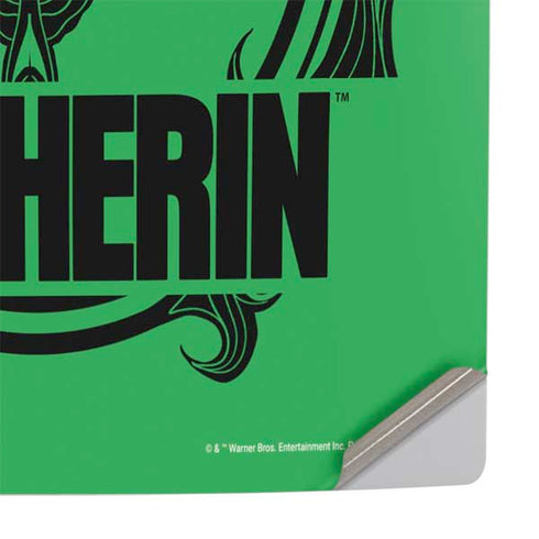 Wizarding Worlds Harry Potter Slytherin Illustration PS5 Slim Digital Edition Console Skin