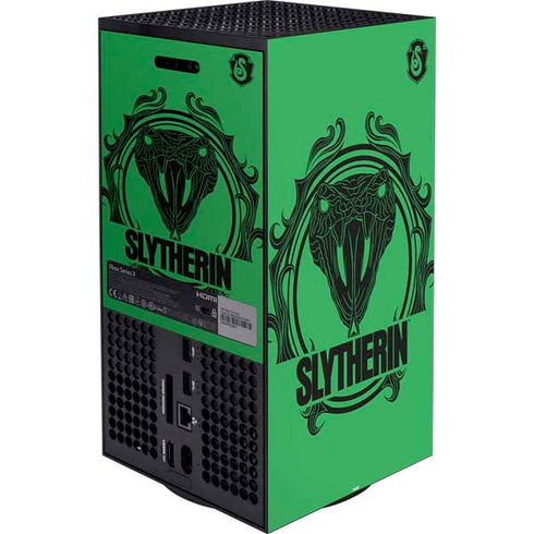 Wizarding Worlds Harry Potter Slytherin Illustration Xbox Series X Bundle Skin